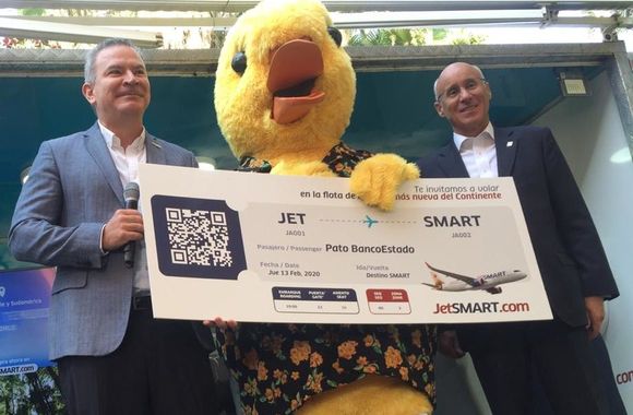 JetSMART y BancoEstado de Chile cierran acuerdo con beneficios para 12 millones de clientes