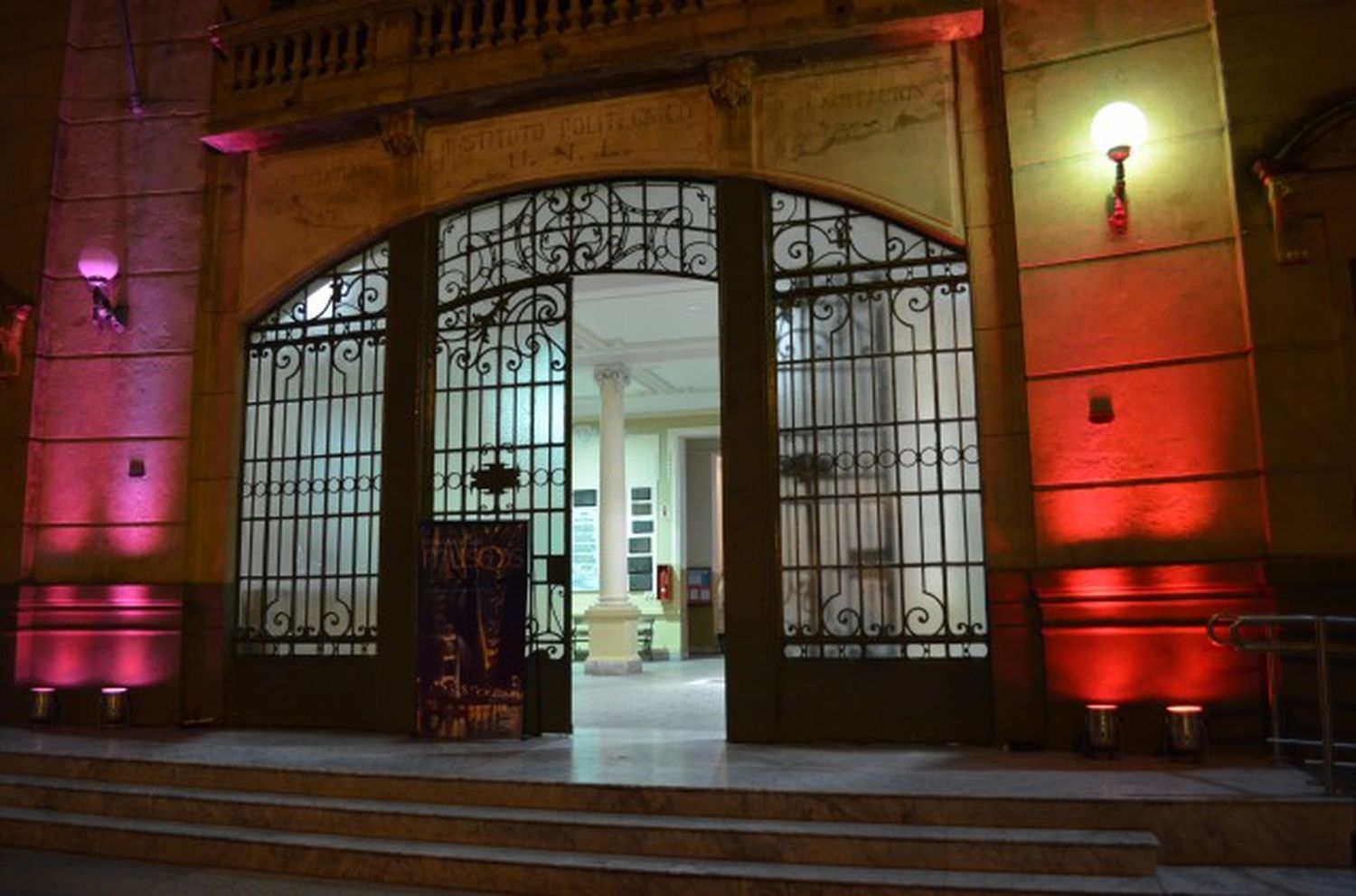 Incendio en la Escuela Industrial