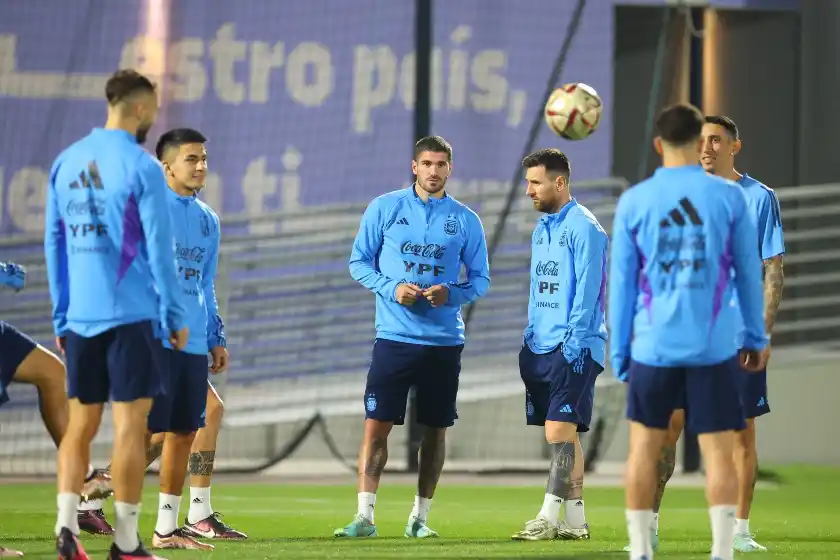 La Selección Argentina realizó un nuevo entrenamiento de cara a las semifinales