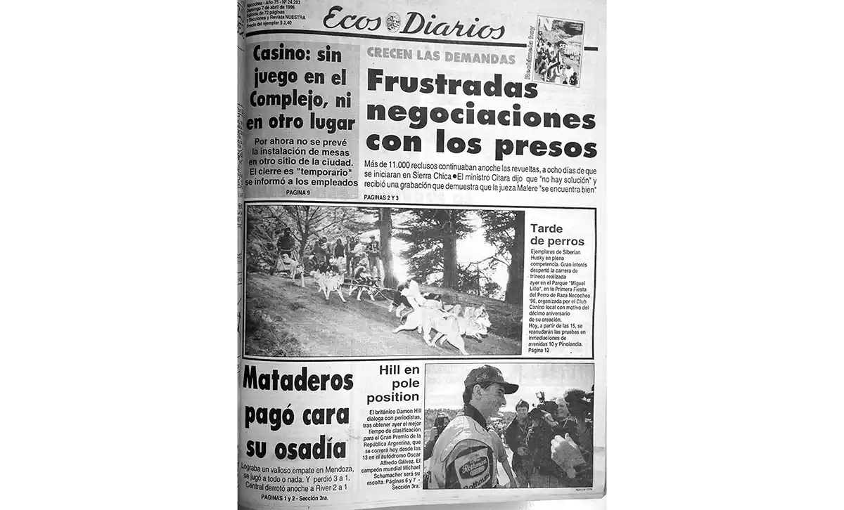 Domingo 7 de abril de 1996