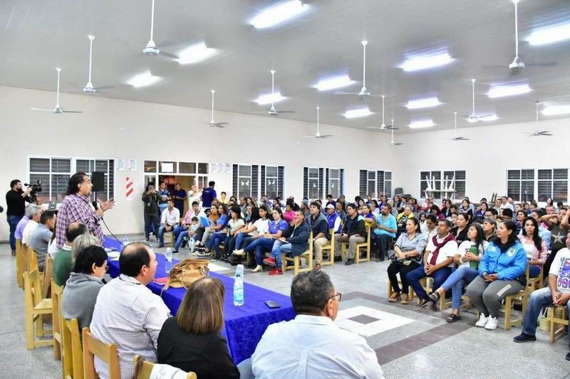 Se anunció llegada del operativo solidario 
a la EPES N.º 59 del barrio Antenor Gauna