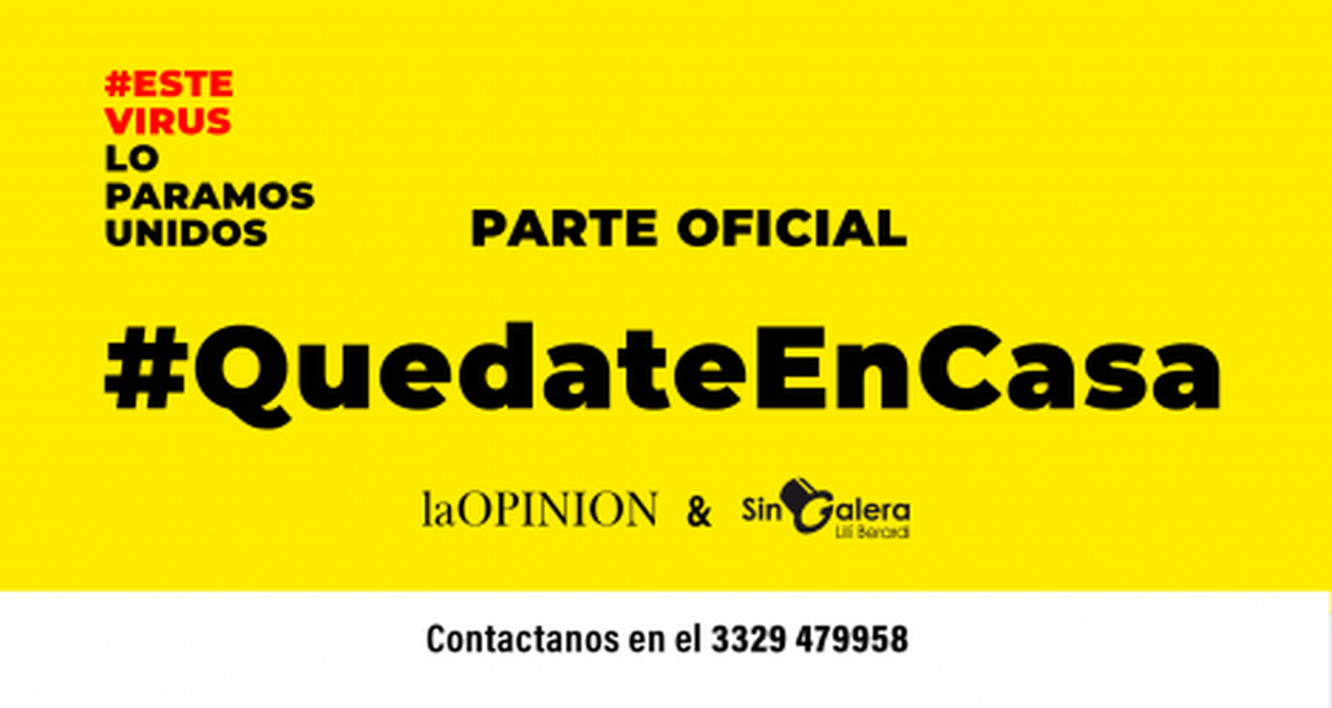 #COVID-19:  DATOS OFICIALES SAN PEDRO – 25/06
