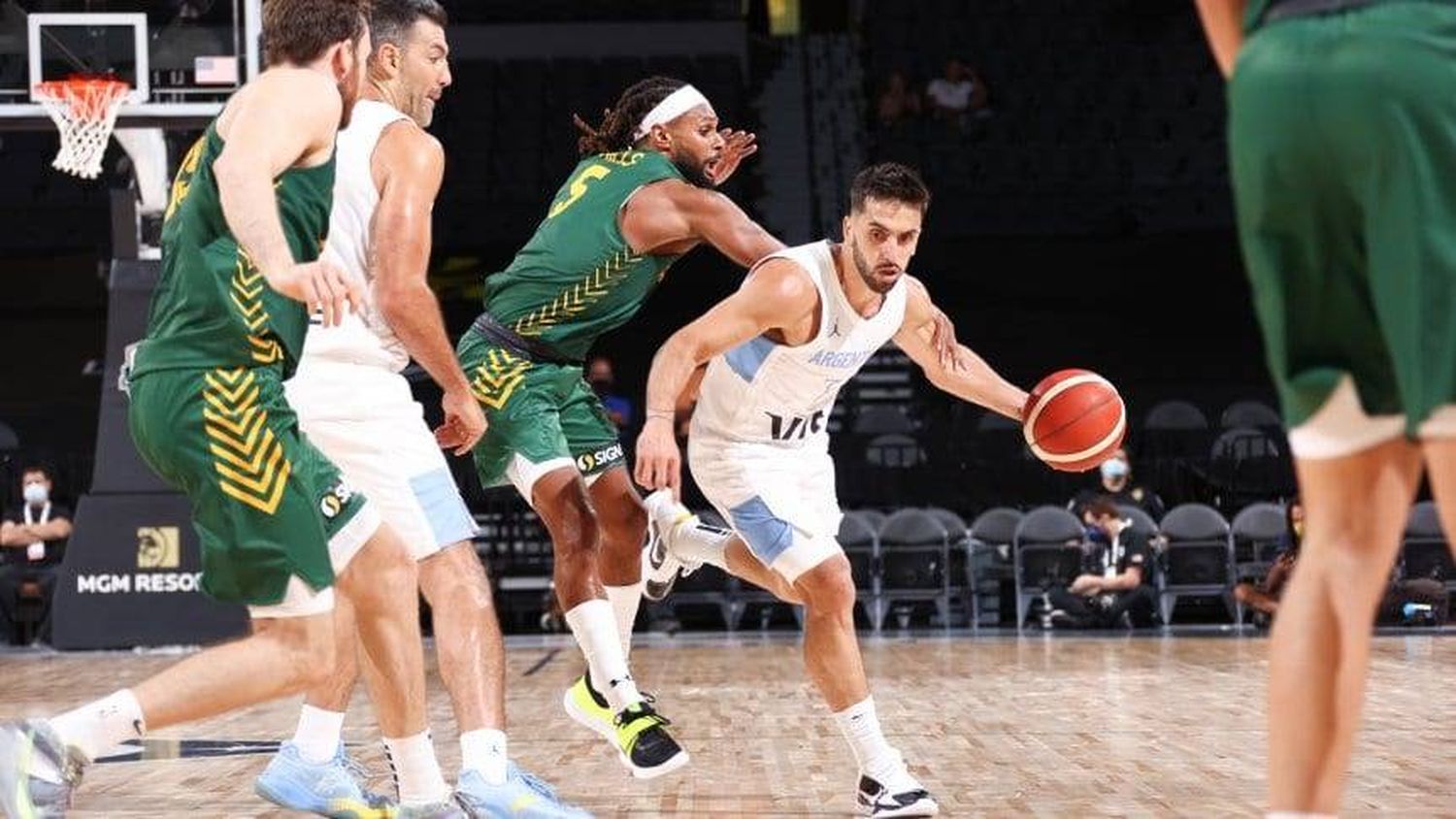 Argentina vs. Australia por los cuartos de final