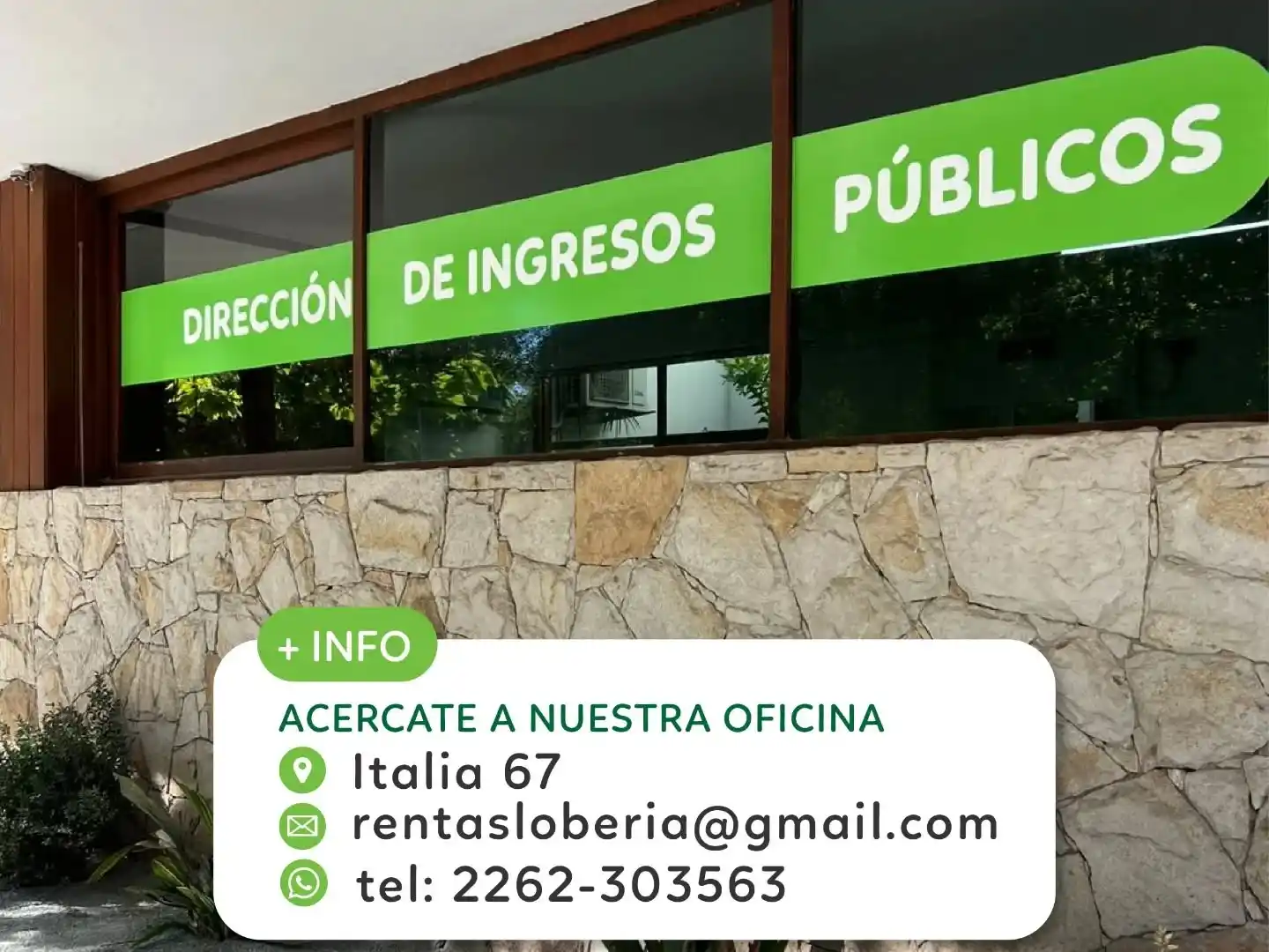 Atractiva propuesta. Desde la comuna de la vecina ciudad para contribuyentes que estén al día