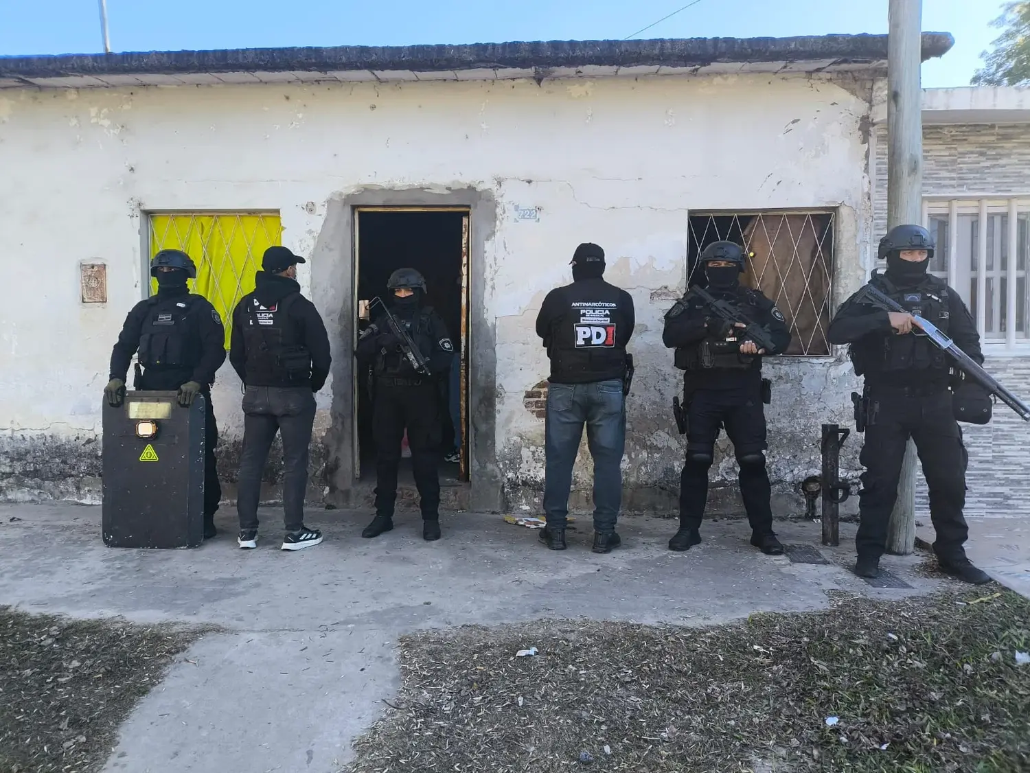 Allanamientos por microtráfico: la PDI secuestró droga, dinero y celulares en allanamientos en Reconquista