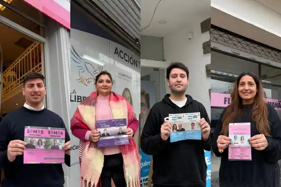 A días del domingo 7, recorrida por locales de campaña: “Si no nos involucramos, las cosas no mejoran”