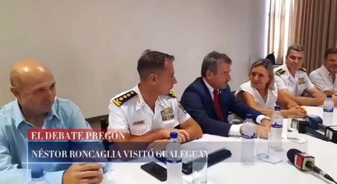 El Ministro de Seguridad y Justicia provincial visitó Gualeguay