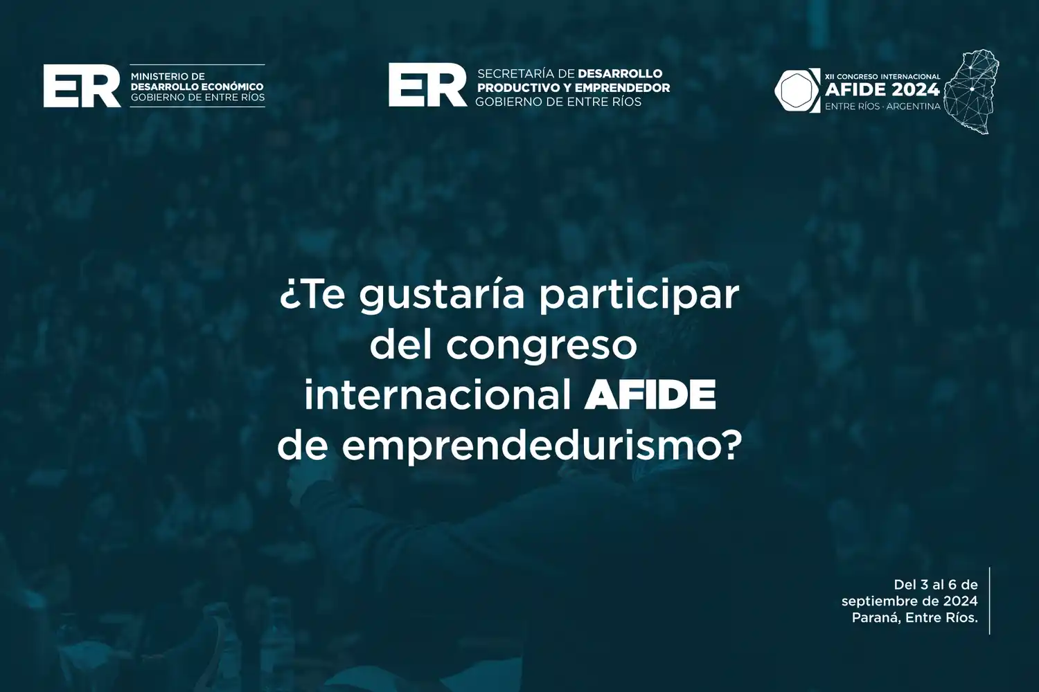 Inscripción para becar la participacién en el Congreso Internacional AFIDE de emprendedurismo