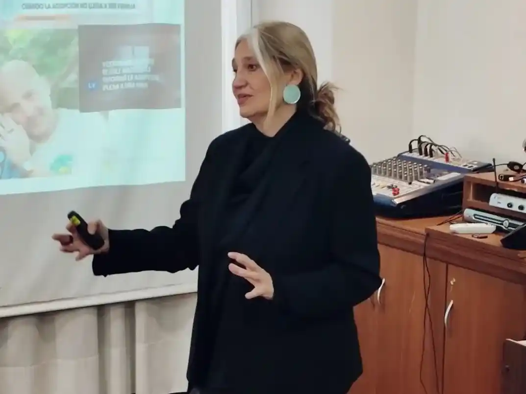 Voluntad. La jueza de Familia, Claudia Portillo, resaltó que hay familias con la intención de adoptar.