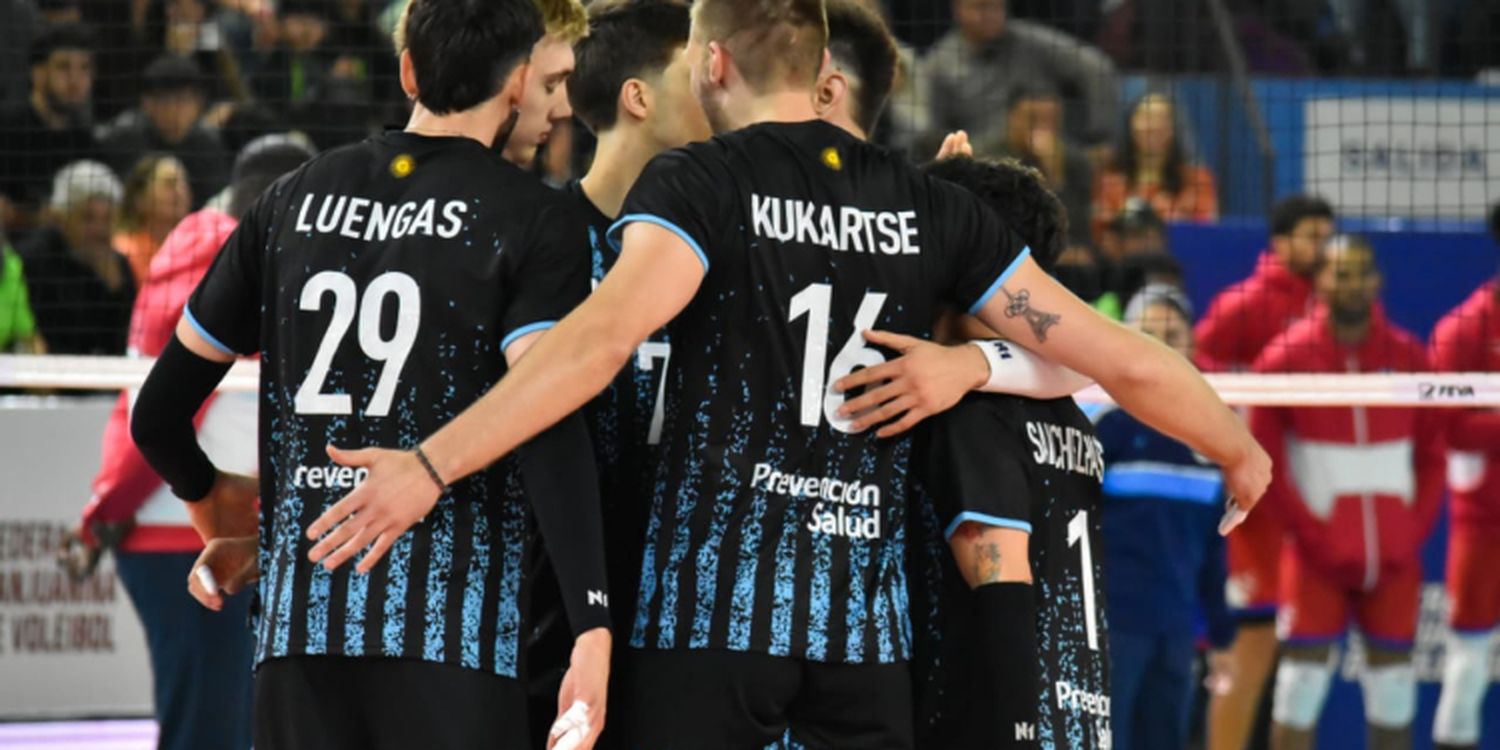Otra victoria de Argentina con Conde en cancha antes de la VNL