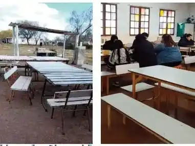 Escuela N° 75 “Falucho”: reclamos por falta de infraestructura y
fuerte trabajo de la cooperadora para sostener la institución