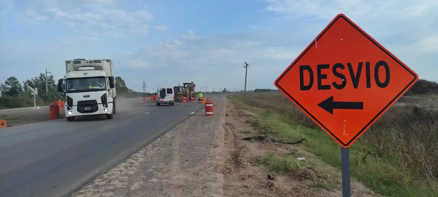 Precaución: Vialidad Nacional continúa trabajando en nuevos frentes de obra entre RN34