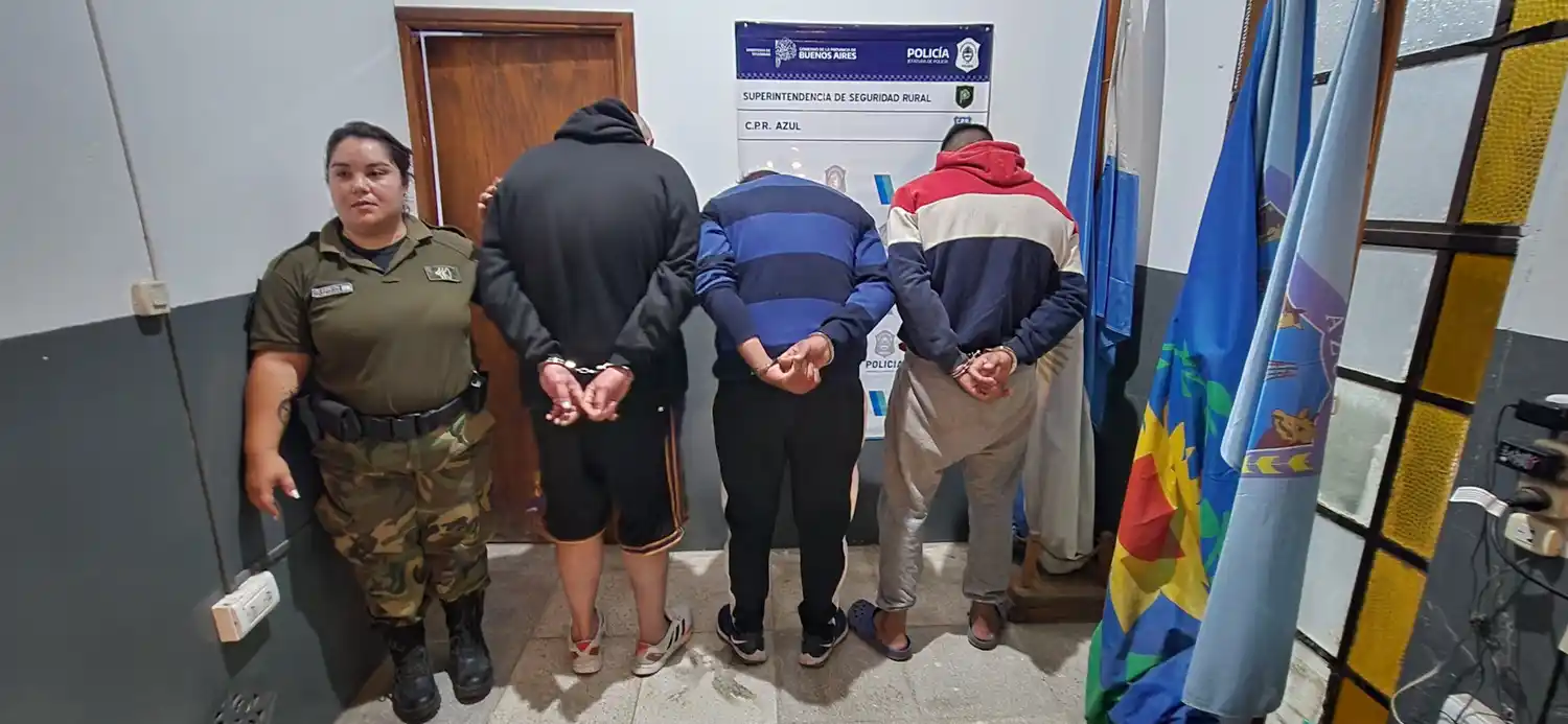 Baracco, López y Souto fueron puestos a disposición de la Justicia.