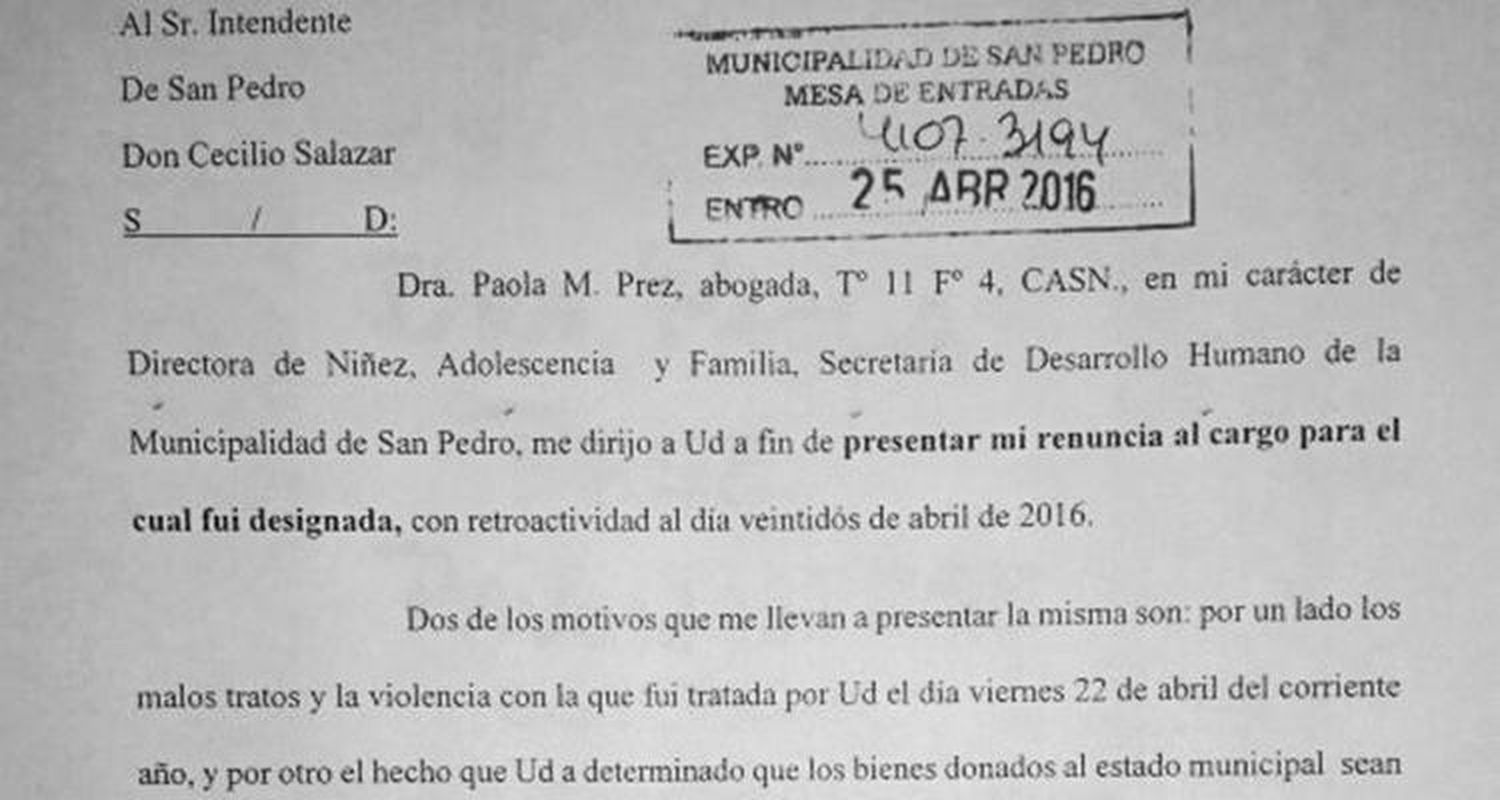 Prez no denunció y la oposición guardó silencio
