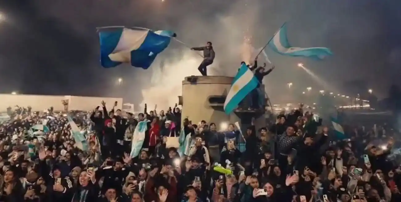 Imagen: fotograma del video de AFA.