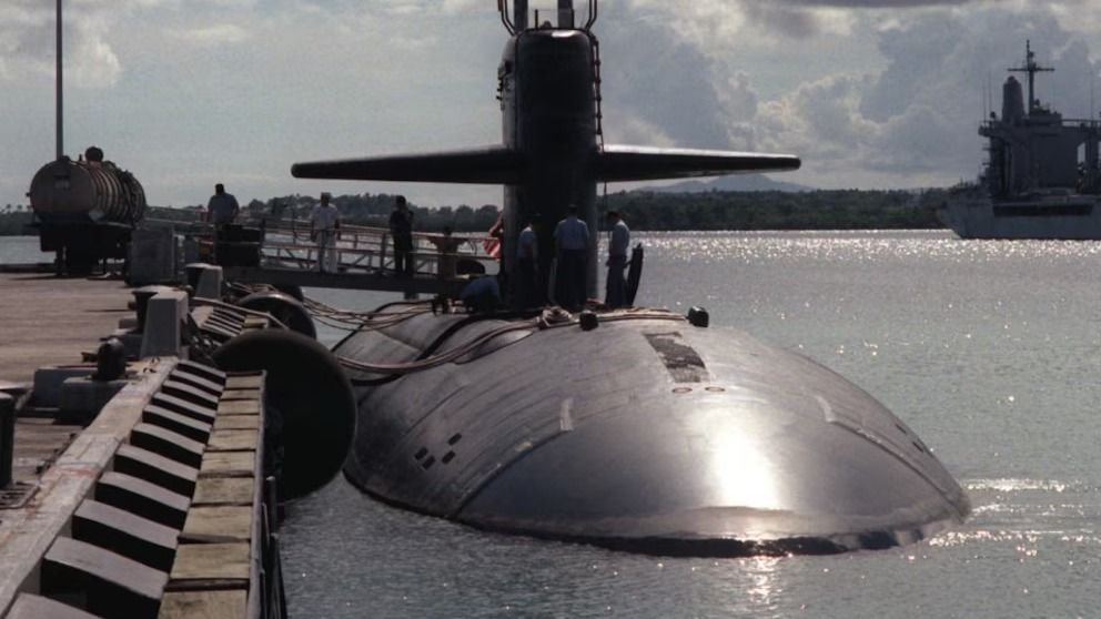 El USS Newport News, un submarino nuclear de ataque rápido