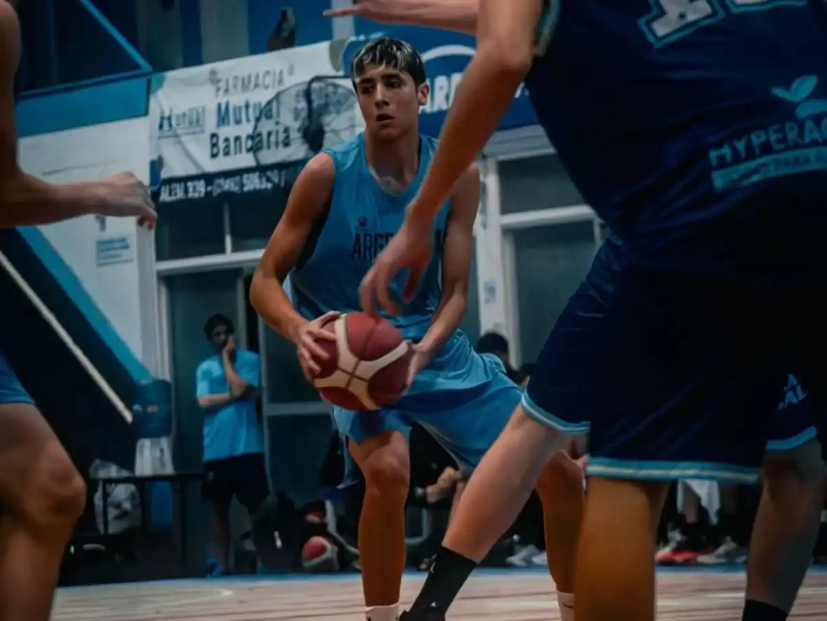Benja Taborda jugará la AmeriCup U16 .Foto:Prensa 9 de Julio