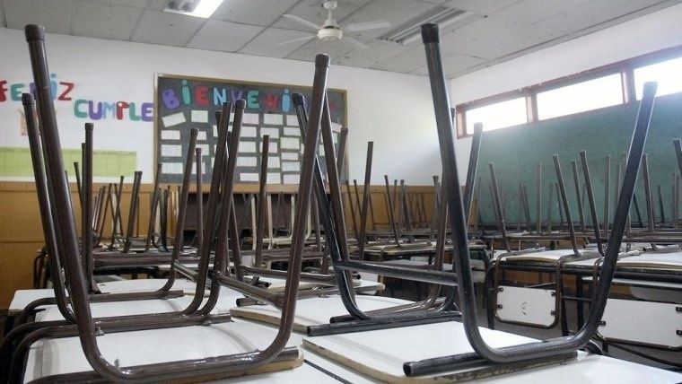 Paro y movilización en el inicio de clases de Santa Fe