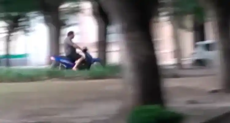 Video: Así se fugan de los operativos de tránsito