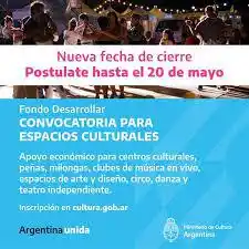 Se extiende hasta el 20 de mayo la convocatoria para participar del Fondo Desarrollar
