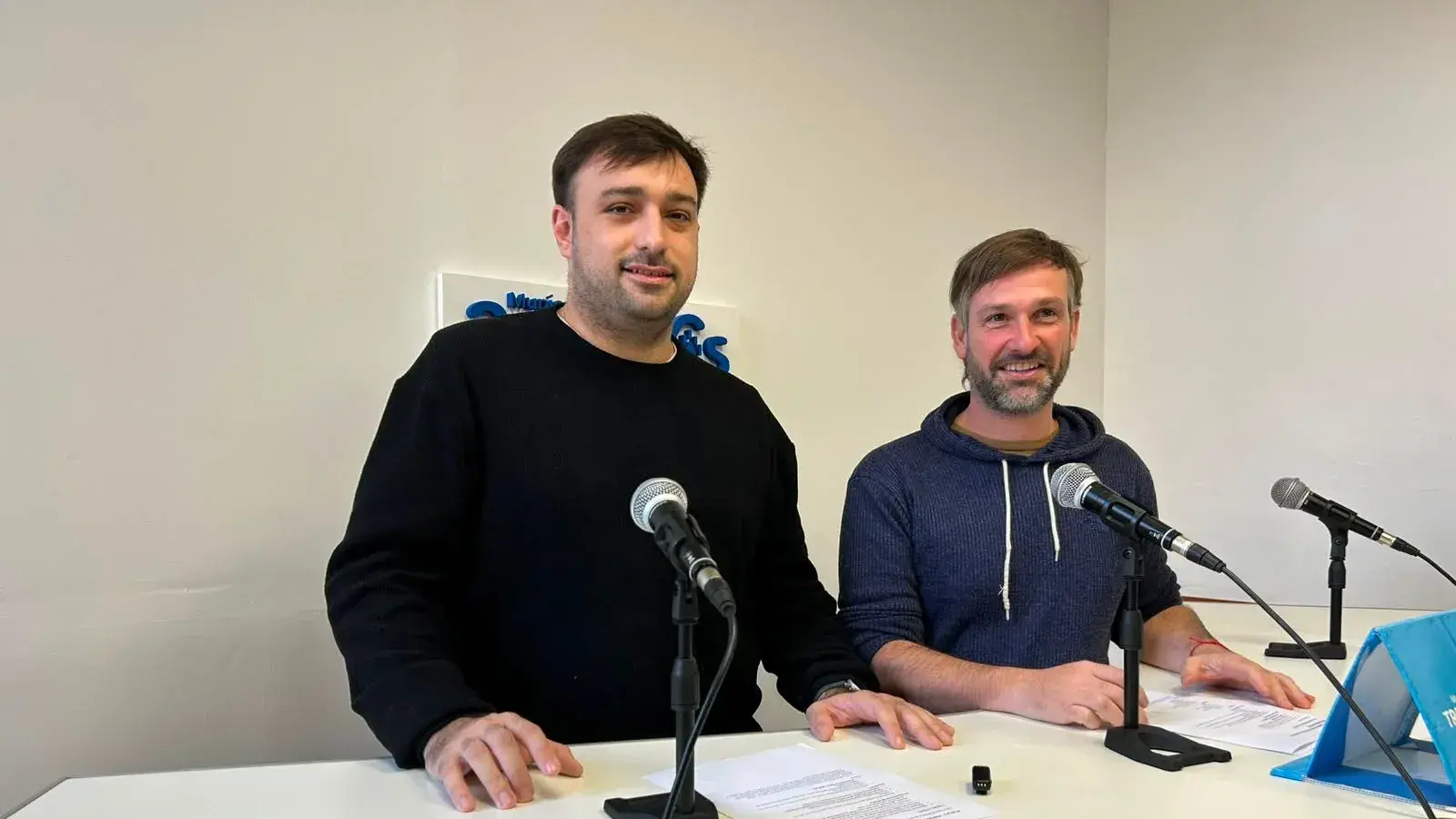 Bruno Chiquette y Mauro Daddario brindaron una conferencia de prensa