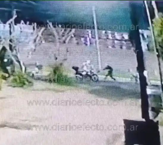 Los dos delincuentes terminaron baleados