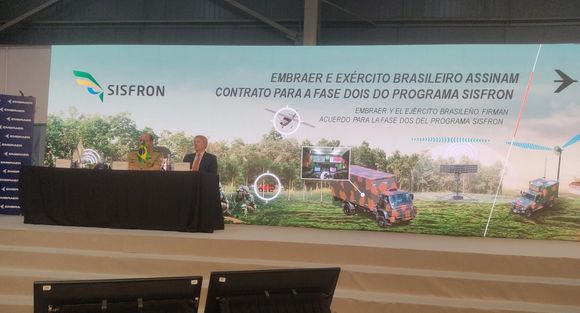 El Ejercito Brasileño contrata a Embraer para la fase dos del programa SISFRON