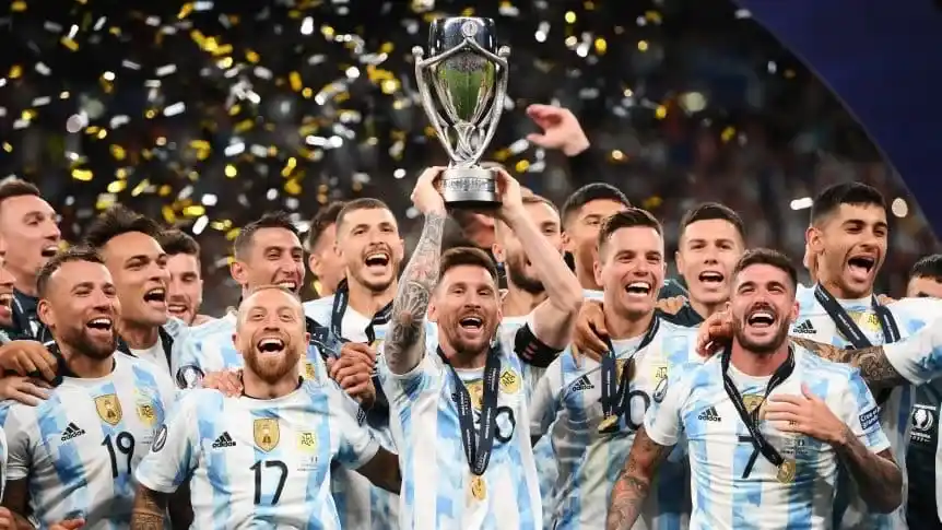 La Selección Argentina venció a Italia y se consagró campeón de la Finalissima 