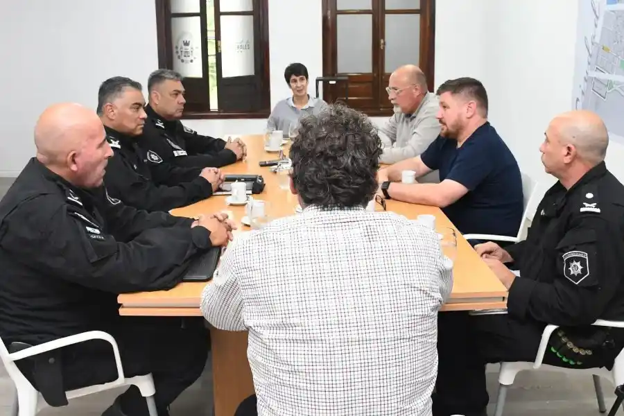 Reunión de coordinación con Referentes de las Fuerzas Policiales
