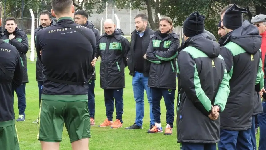 Ya en Defensa, Beccacece se despegó de Sampaoli