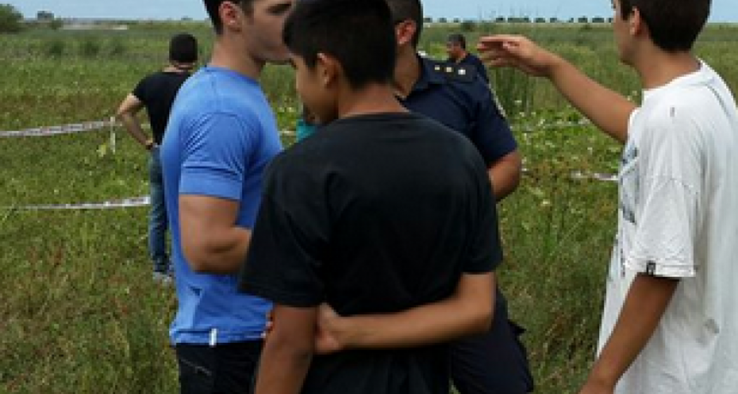 Vinieron a pescar y se encontraron con el cuerpo de Nicolás Castillo