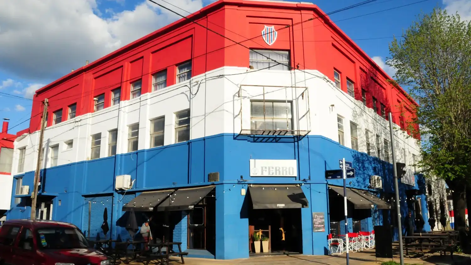 La sede de Ferro, en avenida Colón y Arana.