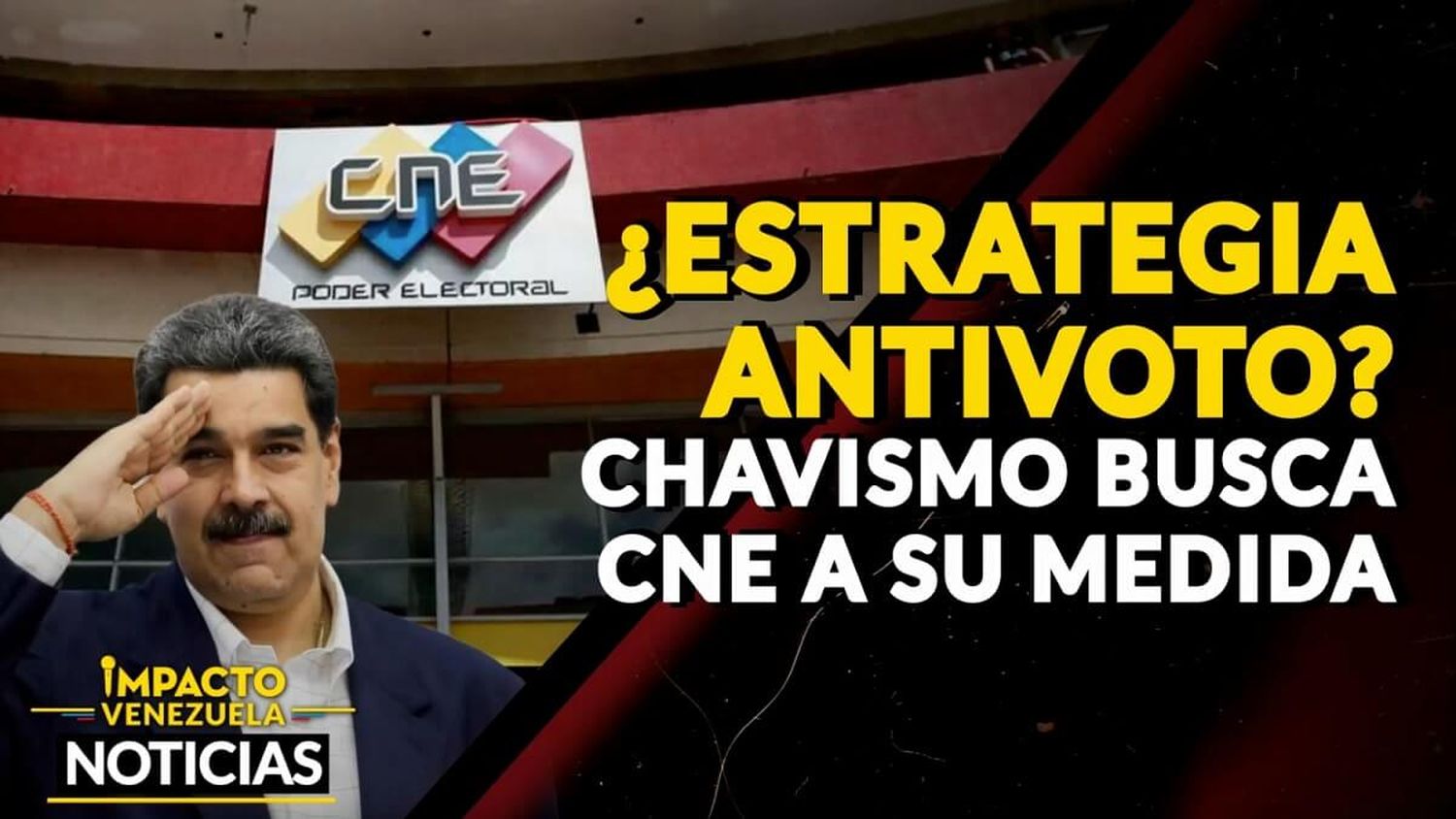 ¿ESTRATEGIA ANTIVOTO? Chavismo busca CNE a su medida – VIDEO