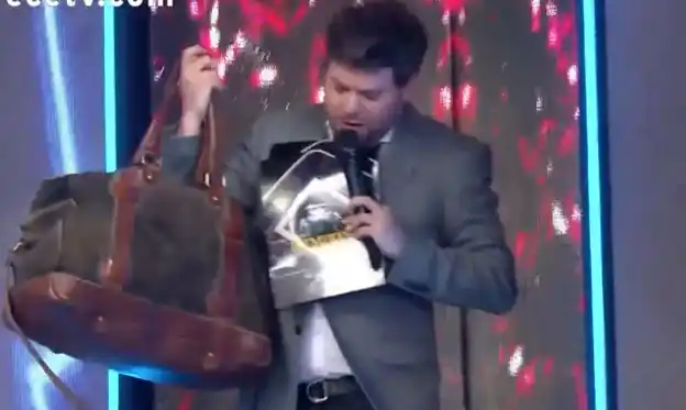 Guido Kaczka le revisó el bolso a Hernán Drago y se puso muy nervioso: “Qué desgraciado”