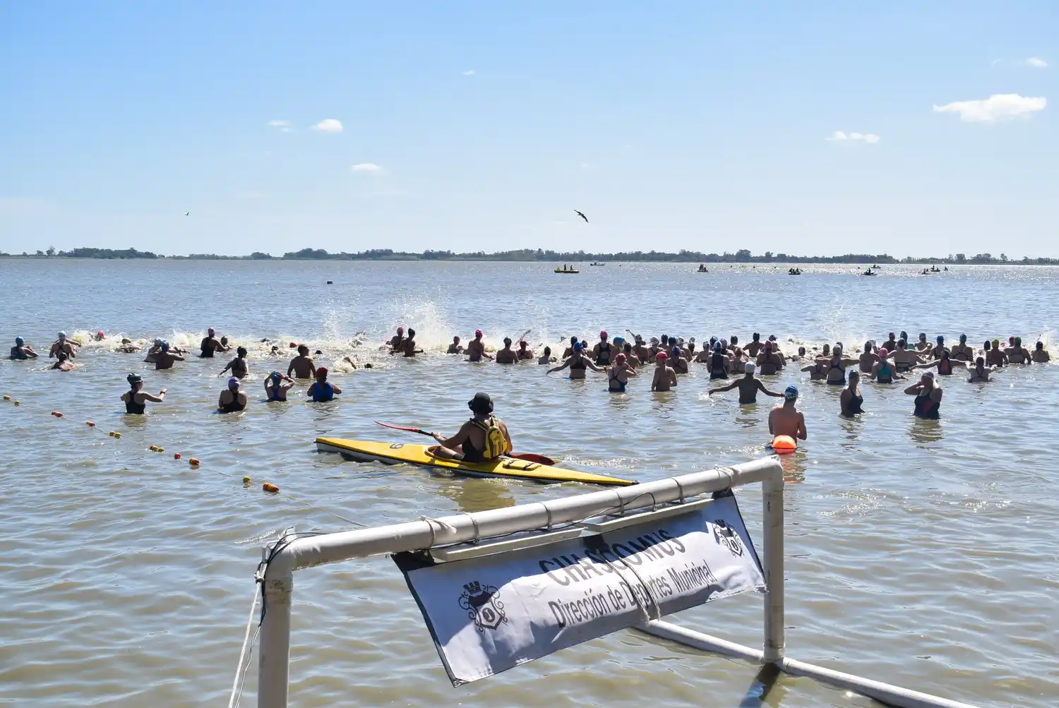 Natación: El 27 de noviembre comienza el circuito de Aguas Abiertas en Chascomús
