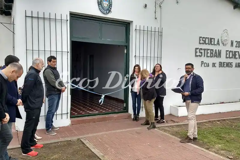 JUAN N. FERNANDEZ: Se inauguró la base de campamento del CEF 63