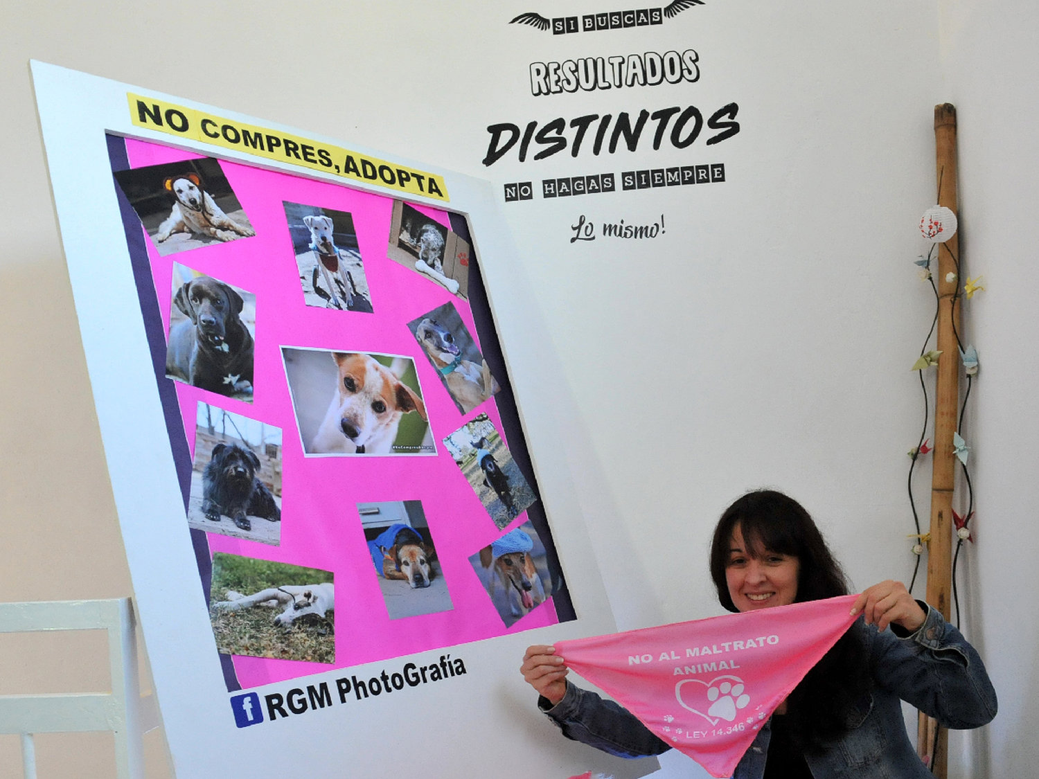 Ahora, el pañuelo rosa: San Francisco le dice NO al maltrato animal