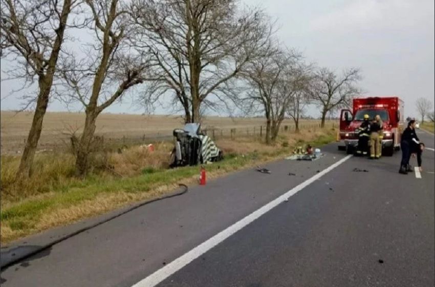 Chocó contra un árbol en la ruta nacional 19 y murieron todos sus ocupantes