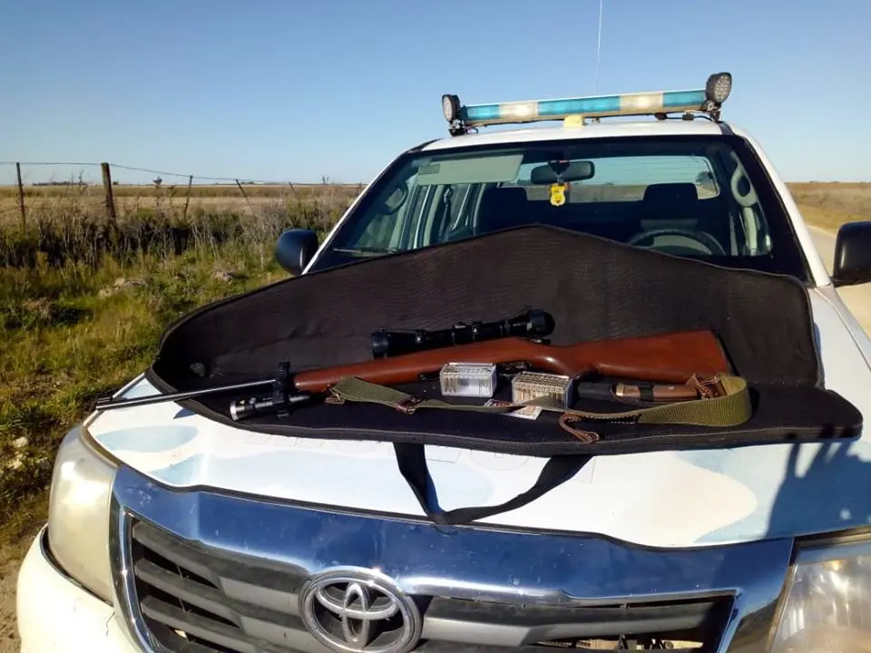 Secuestran una carabina