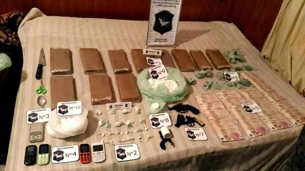 Pareja detenida, por venta de droga desde Miramar