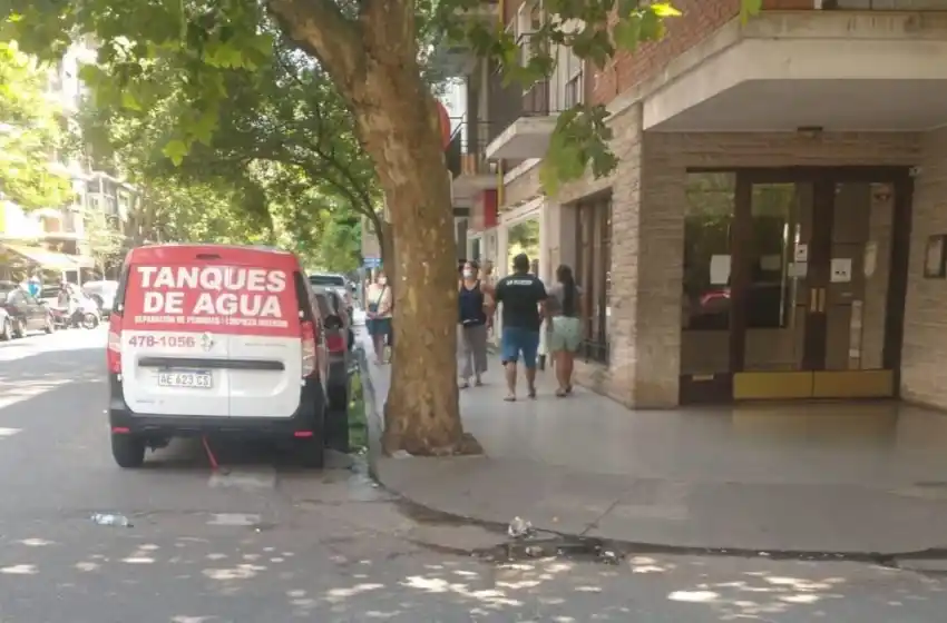 Un accidente de tránsito entre adultos mayores