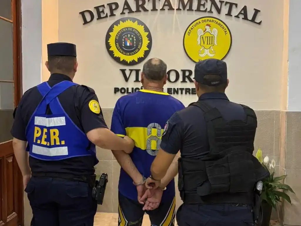 Detuvieron a un hombre por un grave hecho de violencia de género en Victoria