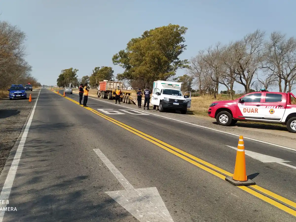 Balnearia: un obrero murió al caerse la rampa de un carretón