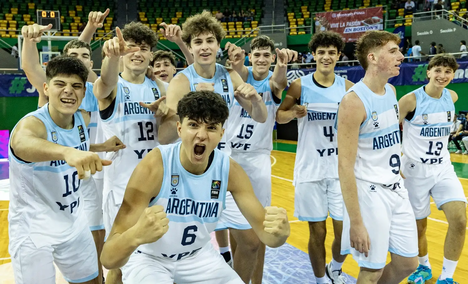 Argentina debutó con triunfo en el FIBA América U16