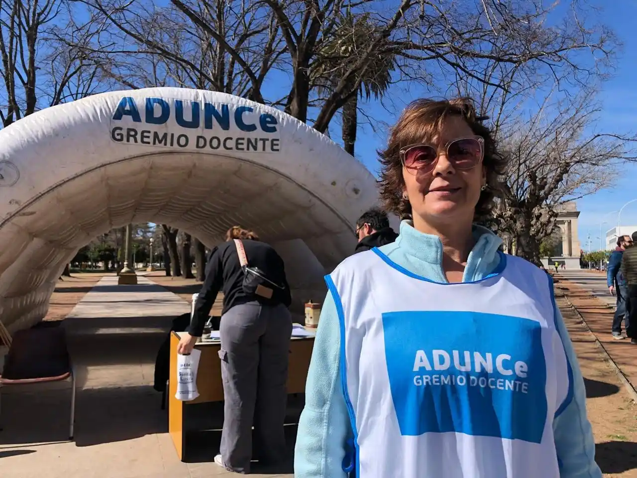 Verónica Gargiulo, docente e integrante de Adunce.