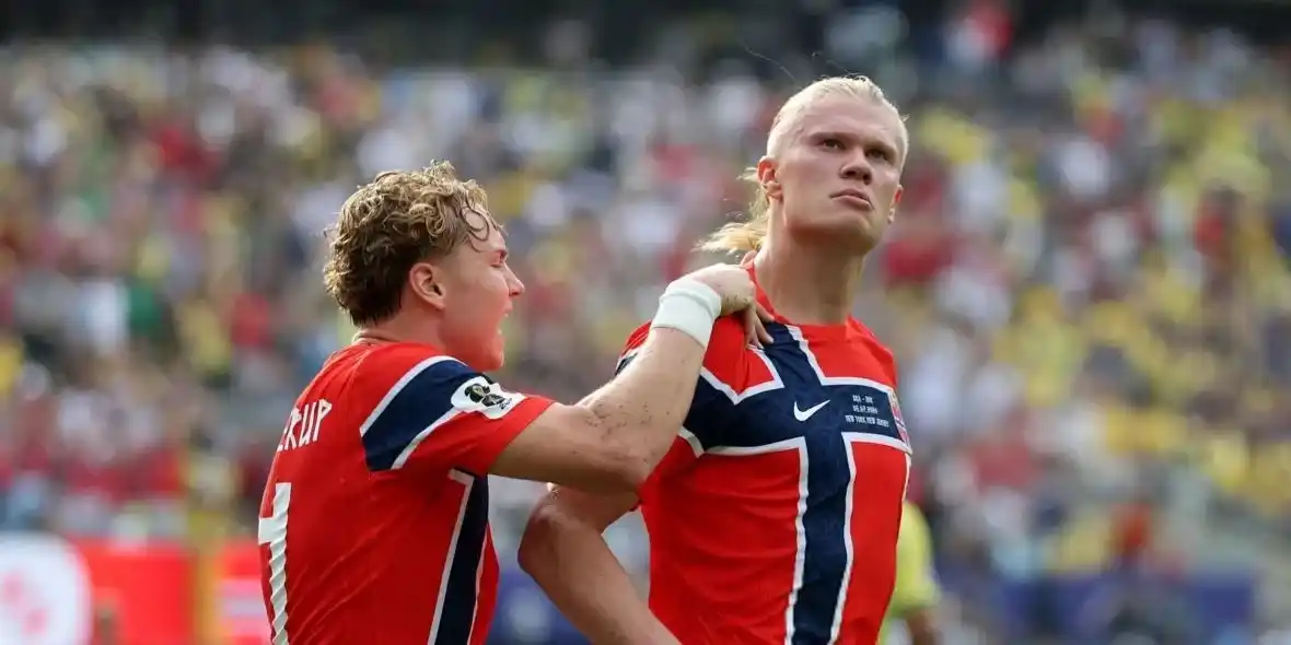 La figura fue Erling Haaland, quien marcó dos goles.
