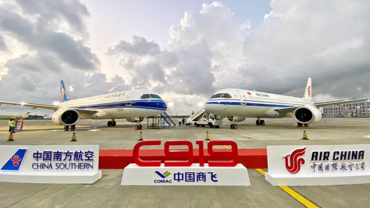 A falta de aviones occidentales, ¿buenos son los COMAC?