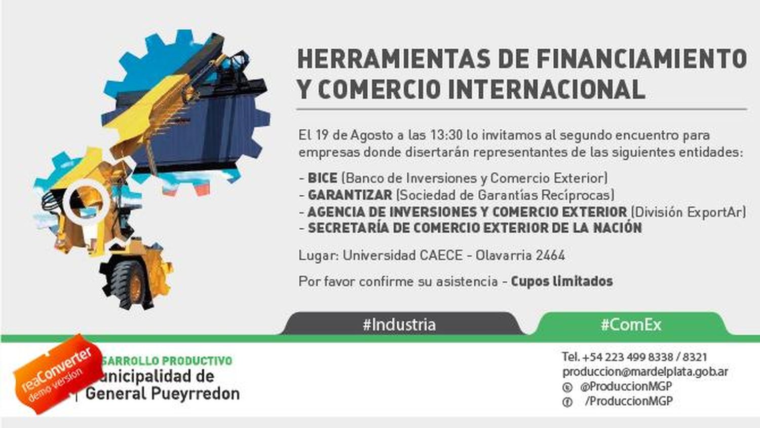 Segundo Encuentro de Empresarios para la Inversión y el Comercio Exterior