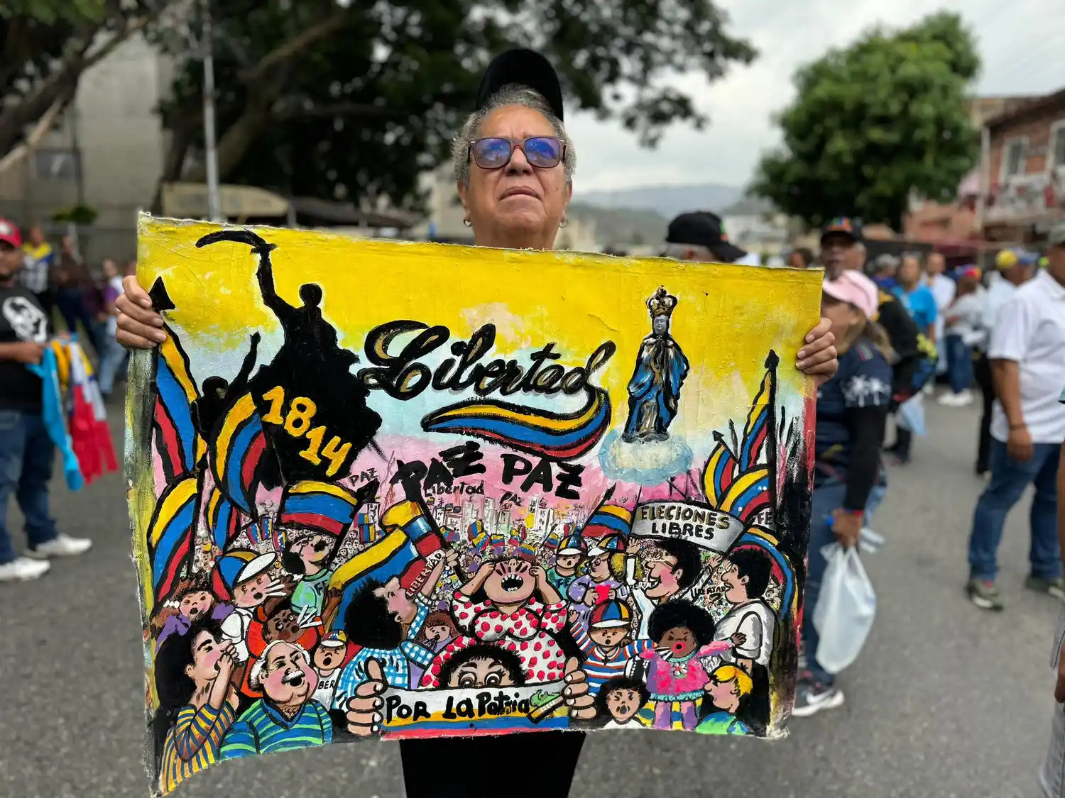 Chavismo y oposición se miden en La Victoria (+Fotos)