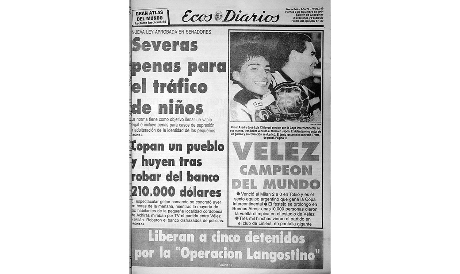 Viernes 2 de diciembre de 1994